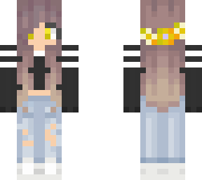 skin girl yellow part 3