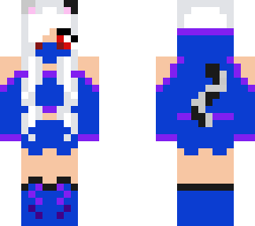 the albino cat girl