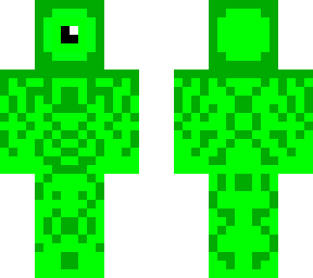 toxic green eyeball