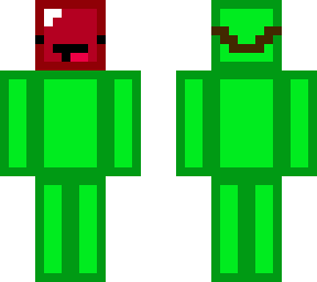 alien with skeppy mask