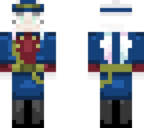 anime girl russian honour guard