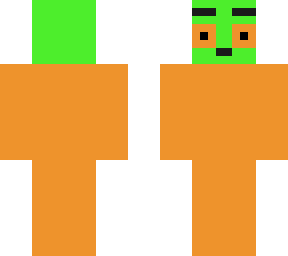 backwards carrot man