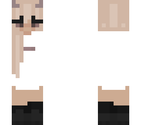 blonde devil white