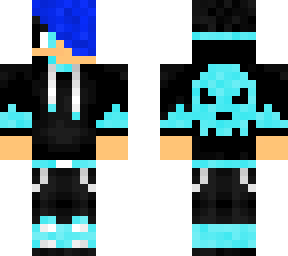 blue gamer boy