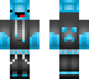 blue hoodie derp creeper