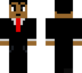 brown boy in suit