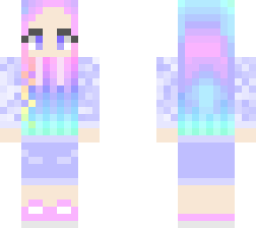 cute rainbow girl