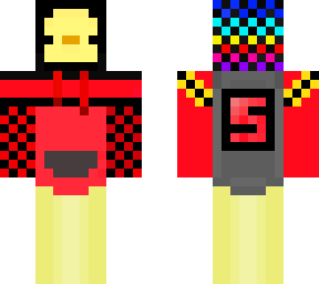 duck in rainbow red black hoodie by greyeclipse please join mc.treasurerealm.net