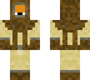 fox in diver suit