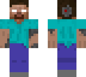 herobrine is actually terminator!!