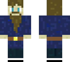 kid blue wizard