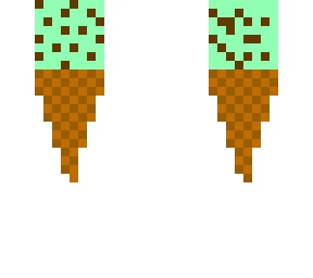 mint choc chip icecream
