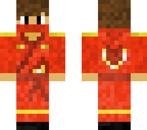 ninjago custom red ninja (shoulder armor)