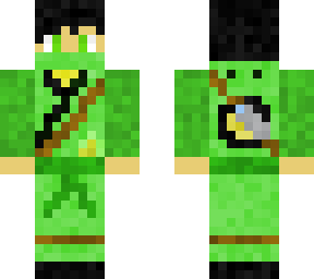ninjago custum green ninja