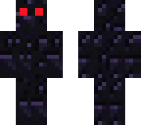 obisidian with red eyes