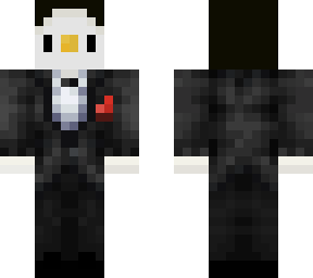 penguin in tux