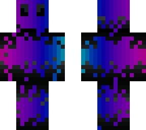 purple/blue slime character