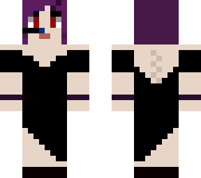 purple haired vampire