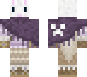 purple snow bunny