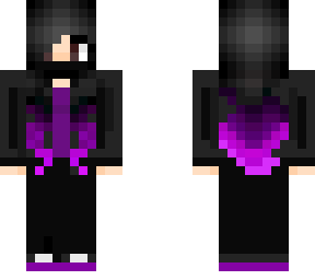 purple tint hair girl (with mask) edit