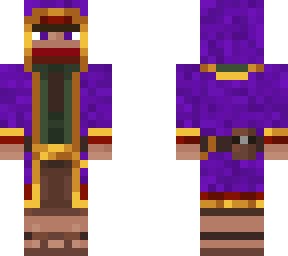 purple wandering trader