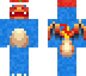 pyjama charizard (with ash's og cap)