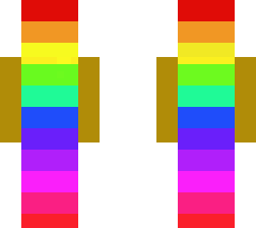 rainbow dope skin