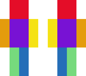 rainbow skin