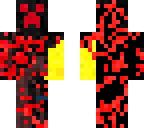 red/black creeper with infinity gauntlet 2