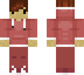 red hoodie