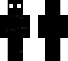 scary black figure