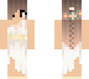 slightly edited wedding dress