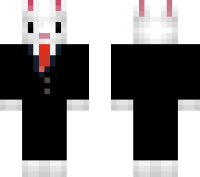 The Bunny in a suit redo | Minecraft Skin