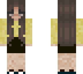 updated girl in yellow sweater