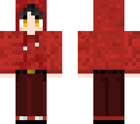 updated red hoodie boy yellow eyes