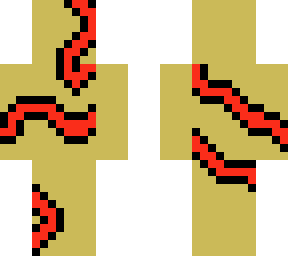 a snake in a body