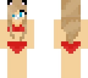 baby cat girl swim