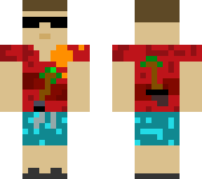 beach man