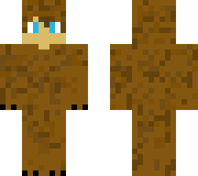 bear snuggie skin (boy)