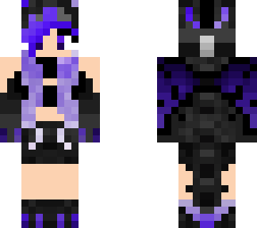 black purple dragon