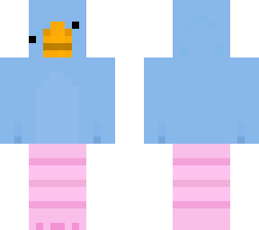 blue flamingo