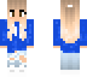 blue hoodie