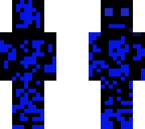 blue raidoactive skin
