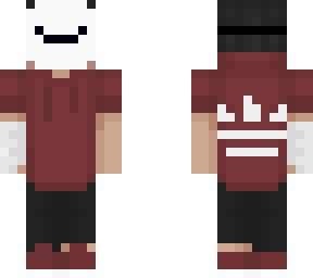 boy with white mask