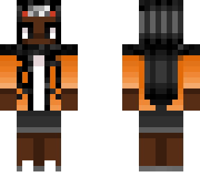 cute black girl wearing naruto gear