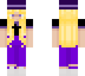 cute girl ;) vsomething idk anymore blonde version with more purple