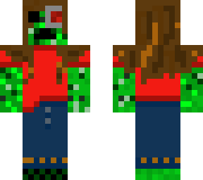 cyborg creeper girl cashual