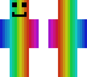 epic rainbow man