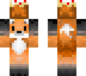 fox with cake
