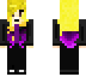 golden hair with pur pur hilights
